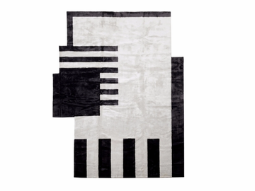 OP-ART - Rectangular silk rug by ERBA ITALIA - view 3